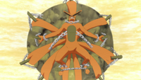 Kurama sealed within Kushina