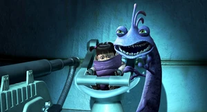 "With this machine, we won't need scarers anymore. Besides, Sullivan got what he deserved."