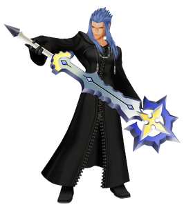 Saïx in Kingdom Hearts II.