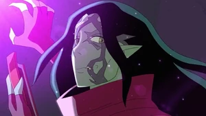 Shadow Weaver unmasked before her death.