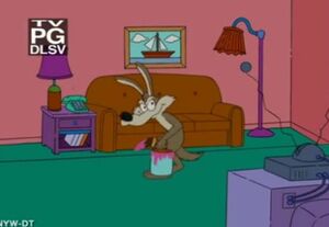 Wile E. on The Simpsons