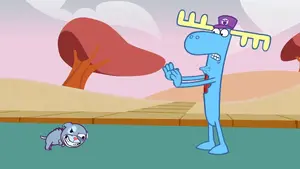 Whistle prepare to assault Lumpy.