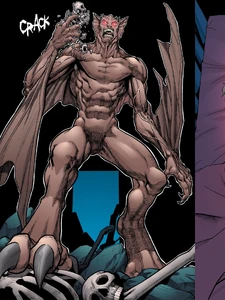 Dracula’s bat form.