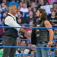AJ Styles & Shane McMahon calling a truce.