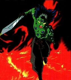 master of the evil eye #yuyuhakusho #ghostfiles #ghostfighter #hiei #a