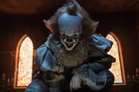 Pennywise in the clown room.