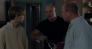 Phil attempts to prevent Jamie from getting mixed up in his criminal activities with Grant.