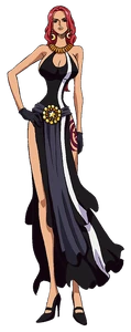 Baccarat's concept art from the anime.