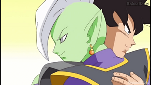 Goku Black and Future Zamasu becoming partners-in-crime