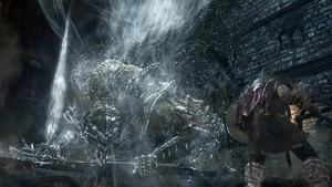 DS3 Vordt Promotion.jpg (434 KB) Promotional artwork of Vordt fighting the Ashen One.