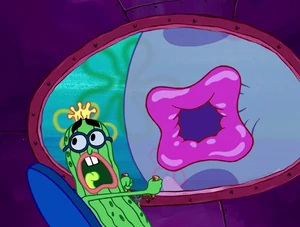 The King Jellyfish's "kissy face".