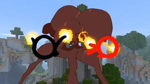 The Dark Lord and The Chosen One fly around, preparing to kill anything they see.