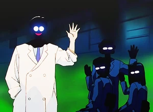 Professor Tomoe along with the Witches 5.
