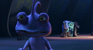 Randall about to sneeze