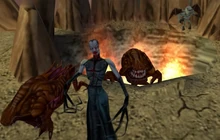 A vision of Asmodeus, leading his hordes.