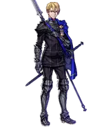 Artwork of Dimitri during the Academy Phase in Heroes.