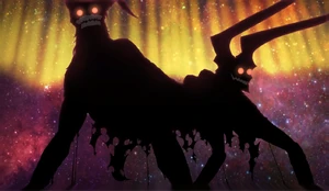 Erebus as he appears in Persona Arena.