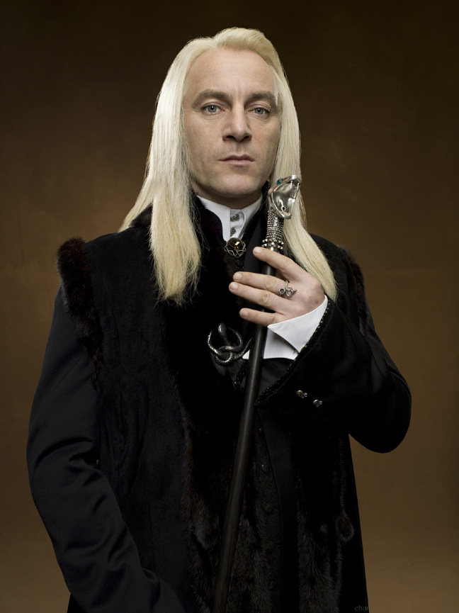 Was Draco's dad evil?