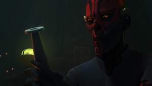 Maul completes the magick potion.