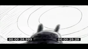 Sergueï approaching in the intro storyboard.