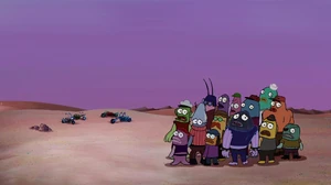 The DJ, the Thief and The Thug Tug Gang’s defeat once they are stranded in the desert.