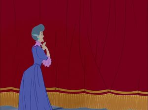 Lady Tremaine prevented from spying on the prince and girl by the Grand Duke.