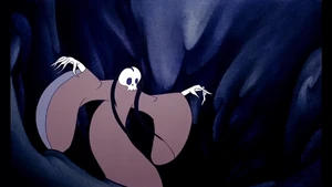 Baigujing's true form.