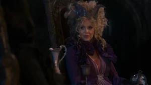 Maleficent's original "Once Upon a Time" outfit.