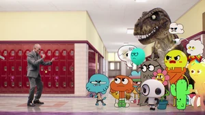 Everyone coming face to face with Superintendent Evil.