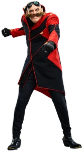 Dr. Robotnik in his new outfit from Sonic the Hedgehog 2