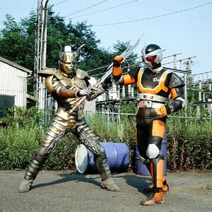 Jark Midler fighting Robo-Rider.