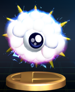 Kracko - Brawl Trophy.png (202 KB) Kracko's trophy in Super Smash Bros. Brawl.