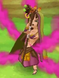 Sarantsatsral, losing her human form.