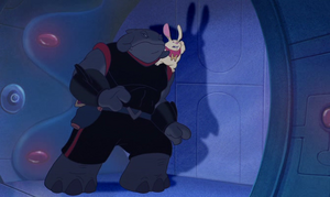 Gantu with Dr. Hämsterviel.