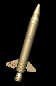 ALPHA OMEGA MISSILE x t