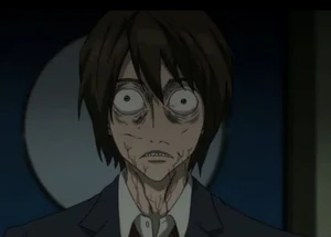 Shimada's mental breakdown.