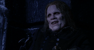 Igor snickers evilly as Dracula's roar is heard throughout the castle and he states his master has awakened.