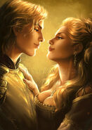 The Lannister twins by Mathia Arkoniel.
