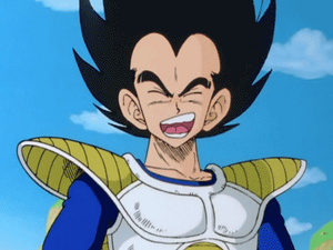 Vegeta's evil laugh.