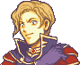 Narcian's portrait of Fire Emblem: The Binding Blade.