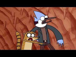 Regular Show - Mordecai And Rigby Escape From The Evil Blondes