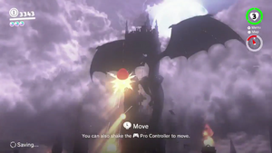 SMO Ruined Dragon Resting.png (1.08 MB) The Ruined Dragon resting on the Tower of Crumbleden upon his defeat.