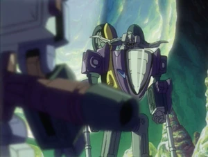 Sideways within Unicron.