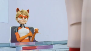 Gabriel being offered a deal by Flairmidable to get all other Miraculouses in exchange of the Peacock Miraculous.