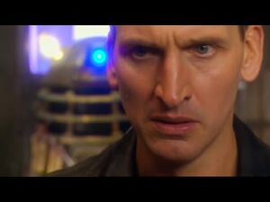 The Ninth Doctor meeting the "Metaltron"