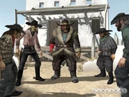 The Ugly Gang outside Sheriff's Office.