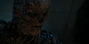 Vecna staring down Nancy.