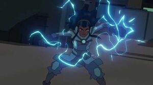 Electro in Spider-Man (2017).