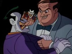 Charlie Collins threatens the Joker