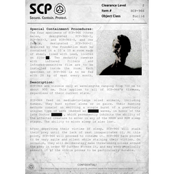 SCP-966, Villains Wiki